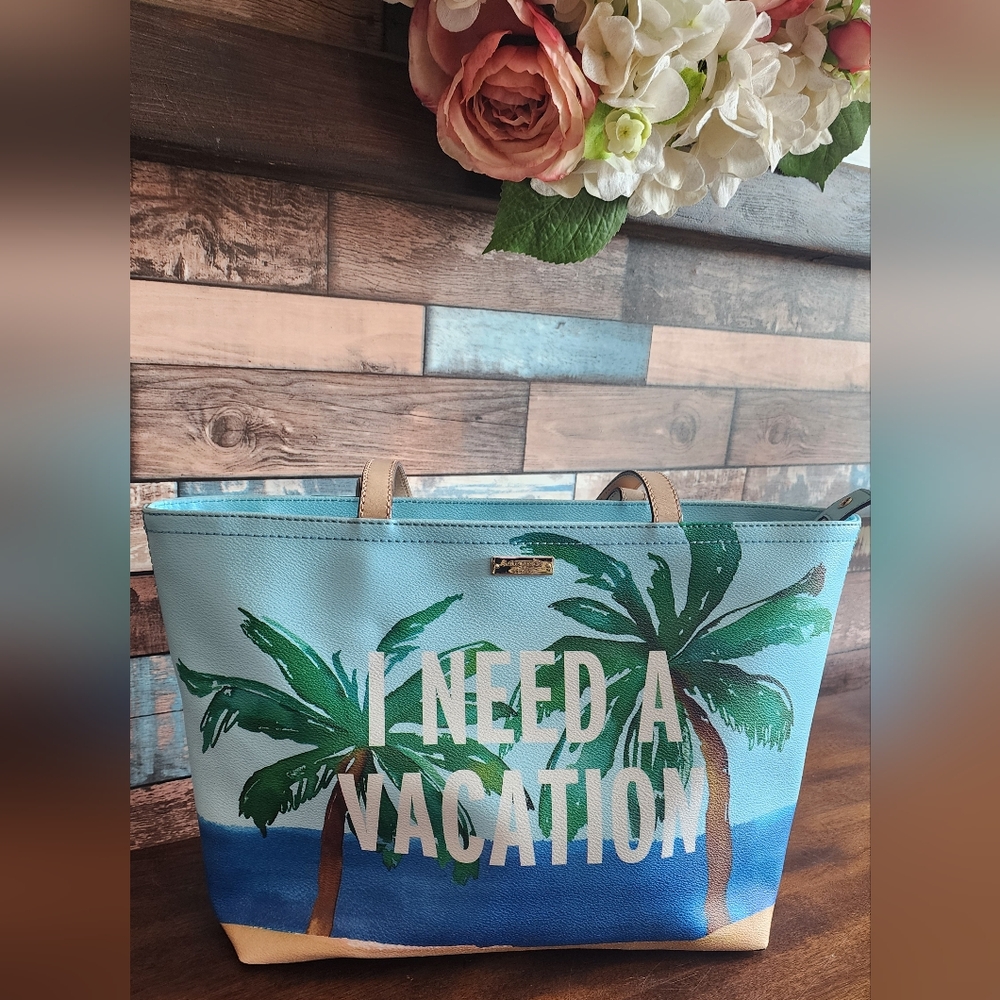 Kate Spade Vacation Tote RARE
